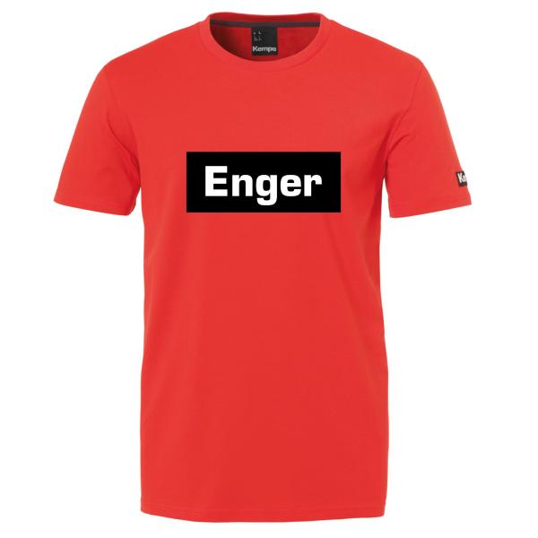 TVC Enger - Kempa Team T-Shirt Kinder rot - Sonderlogo